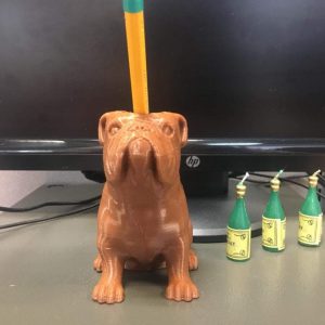 Bulldog Porta lapices