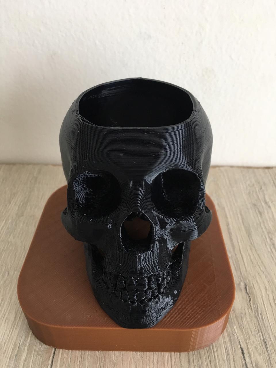 calavera maceta porta lapices calavera maceta porta lapices