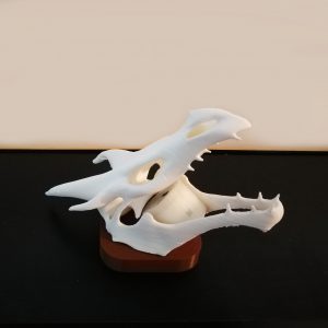 lampara cráneo dragón