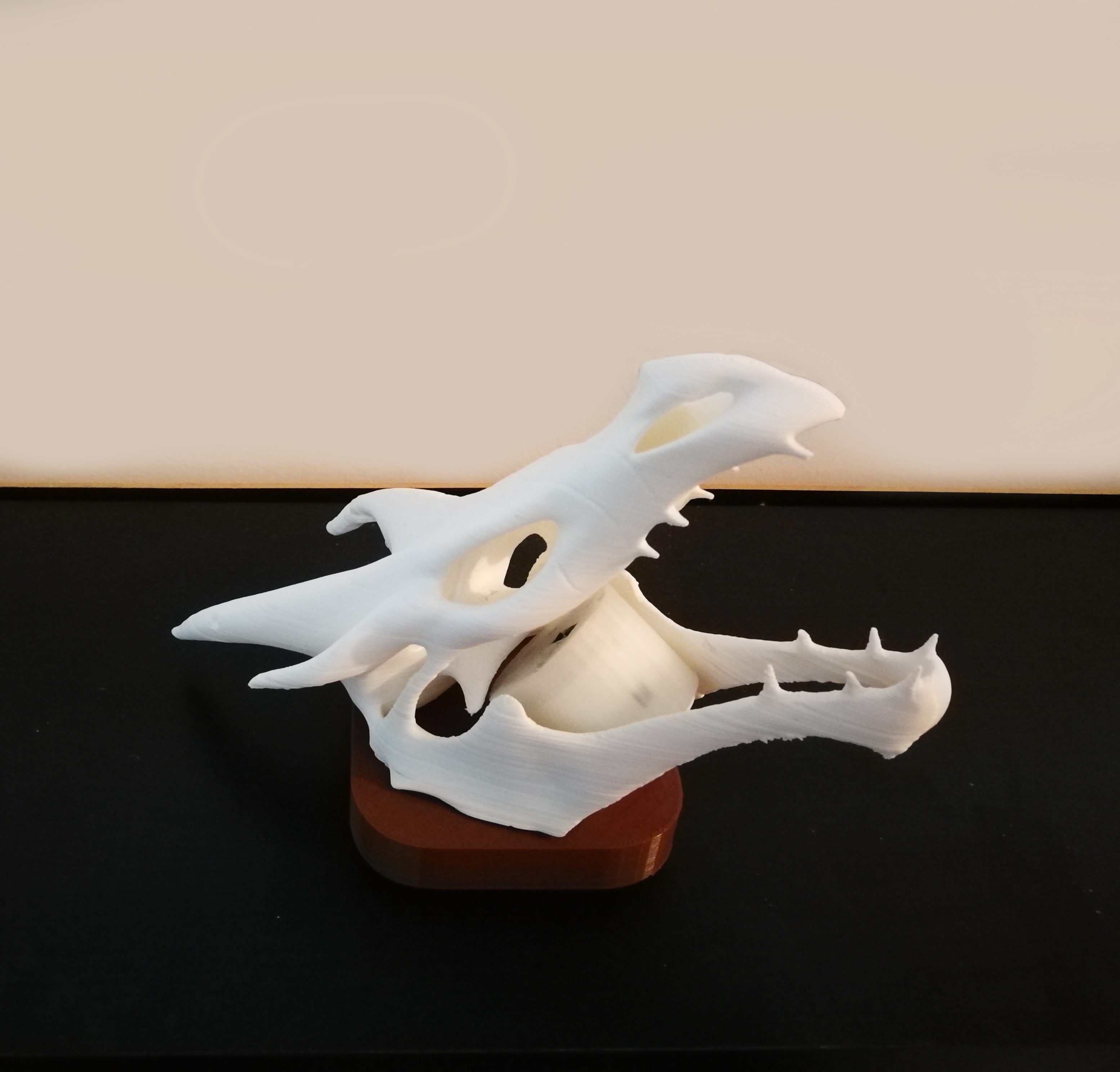 lampara craneo dragon base cafe lampara cráneo dragón